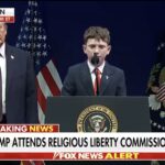 “jesus-means-everything-to-me”:-brave-12-year-old-christian-boy-who-fought-school’s-gender-agenda-joins-president-trump-at-museum-of-the-bible