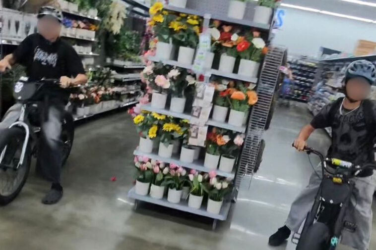 e-bike-riding-kids-terrorize-oc-walmart:-‘almost-hitting-people’