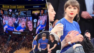 how-knicks-fans-reacted-to-taylor-swift-on-garden-video-board-at-nba-finals-game-4