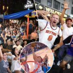 nyc-abuzz-as-thousands-celebrate-knicks’-stunning-game-4-victory-—-flooding-streets,-bars,-bodegas:-‘electrifying’