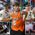 knicks-fans-waving-palestinian-flag-seen-smashing-yellow-cab-after-historic-comeback-win-over-spurs