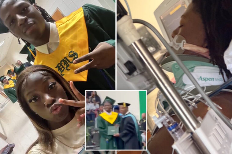 high-school-senior-shot-at-family-gathering-collects-diploma-with-bullet-lodged-in-his-cheek