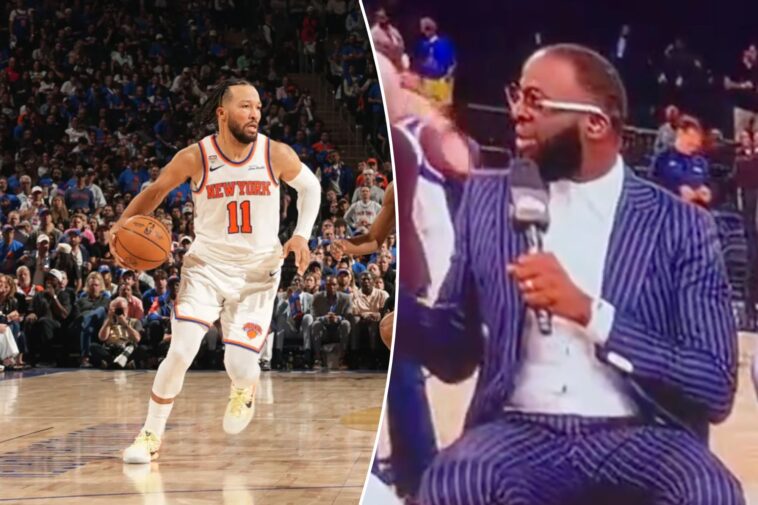 jalen-brunson-stoically-responds-to-draymond-green’s-long-winded-apology-on-espn