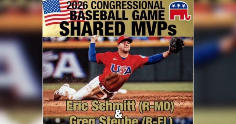 mo-senator-eric-schmitt-wins-mvp-award-along-with-greg-steube-after-his-diving-catch-in-game-against-democrats-–-republicans-trounce-the-left-again-11-2