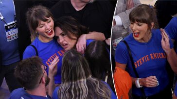 taylor-swift-dances,-shimmies-and-steals-headlines-as-knicks-erase-29-point-hole-in-nba-finals-stunner