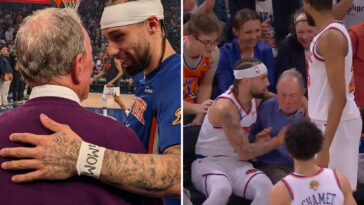 ex-nyc-mayor-bloomberg-congratulates-‘new-friend’-knicks-guard-jose-alvarado-after-viral-collision-in-game-3