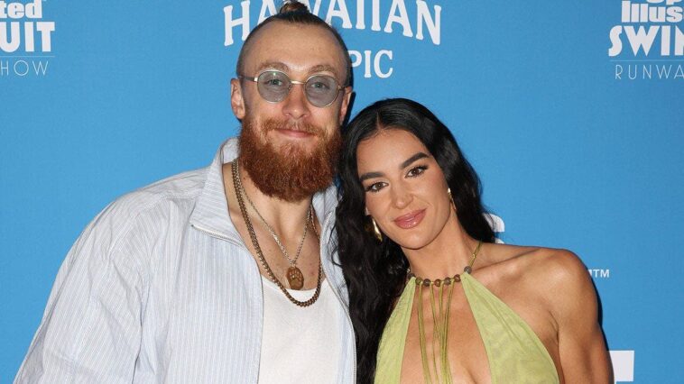 george-kittle-says-he-outkicked-his-coverage-as-wife-claire-made-her-si-swimsuit-model-dreams-come-true