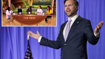 jd-vance-set-to-make-his-first-appearance-on-‘the-view’-—-becoming-only-3rd-sitting-vice-president-to-do-so