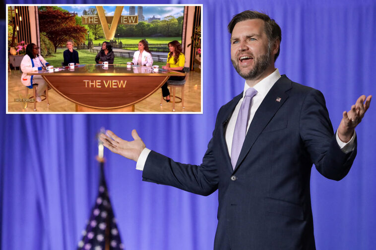 jd-vance-set-to-make-his-first-appearance-on-‘the-view’-—-becoming-only-3rd-sitting-vice-president-to-do-so