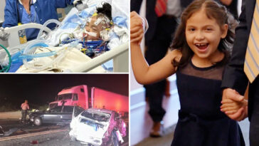 california-7-year-old-left-with-half-a-skull-after-crash-involving-undocumented-truck-driver-shares-touching-moment-with-trump’s-top-brass
