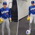 dodgers’-roki-sasaki-fails-soccer-challenge-before-usa-world-cup-match