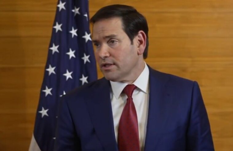 marco-rubio-cracks-up-crowd-at-the-state-department-talking-about-the-ufc-freedom-250-fight-at-the-white-house-(video)