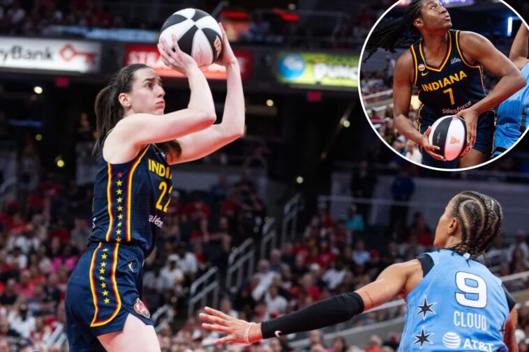 teammates-caitlin-clark,-alijah-boston-make-wnba-history-in-fever’s-ot-win-over-sky