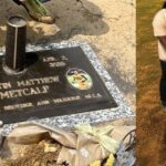sickening:-deranged-ghoul-with-over-10,000-instagram-followers-posts-photo-appearing-to-urinate-on-austin-metcalf’s-grave-while-demanding-freedom-for-his-murderer