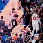 karl-anthony-towns-video-scrutinized-as-knicks-fans-crowd-dylan-harper-on-critical-final-play