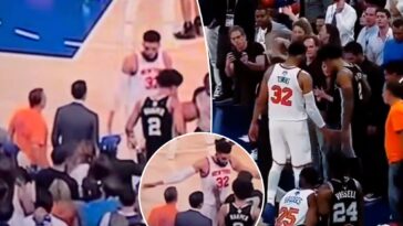 karl-anthony-towns-video-scrutinized-as-knicks-fans-crowd-dylan-harper-on-critical-final-play