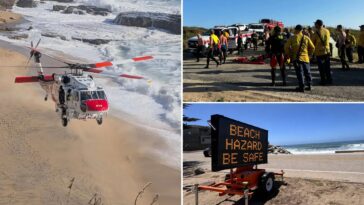 1-person-dead-and-another-in-critical-condition-after-being-swept-into-the-ocean-in-santa-cruz