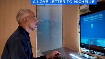 “i-have-a-super-hot-wife”-–-barack-obama-savaged-after-releasing-love-letter-to-michelle-obama-to-promote-opening-of-hideous-library-(video)