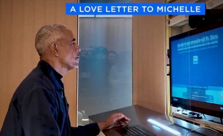 “i-have-a-super-hot-wife”-–-barack-obama-savaged-after-releasing-love-letter-to-michelle-obama-to-promote-opening-of-hideous-library-(video)
