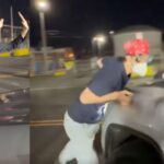 watch:-new-jersey-anti-ice-protesters-try-to-stop-jeep-with-their-bodies-and-get-thrown-when-driver-doesn’t-back-down