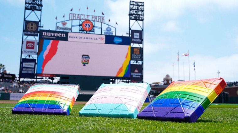 san-francisco-giants-host-gay-couples-renewing-vows-with-drag-queen-in-virtue-signaling-pride-night-ceremony
