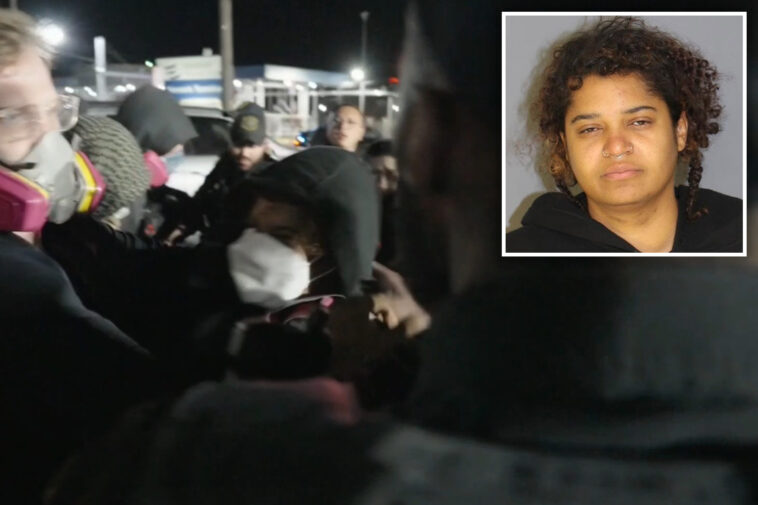hunter-college-lecturer-busted-for-assaulting-cop-at-wild-delaney-hall-protests