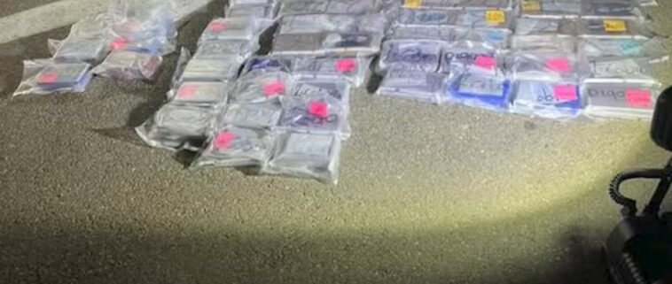 two-suspects-arrested-at-camp-pendleton-following-six-hour-manhunt,-abandoned-vehicle-contained-more-than-112-pounds-of-cocaine-and-fentanyl