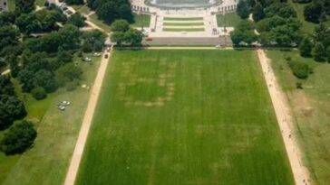 anti-trump-vandals-etch-’86-47′-threat-into-national-mall-grass-near-white-house,-federal-authorities-launch-investigation