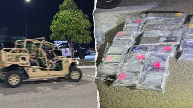 two-suspects-arrested-after-crashing-through-camp-pendleton-gate-with-112-pounds-of-cocaine-and-fentanyl