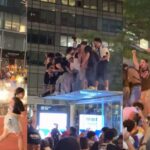 knicks-win-the-title-and-nyc-burns:-rioters-attack-nypd-horses-and-vehicles-in-times-square-mayhem-(videos)