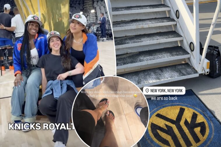 knicks’-famous-wags-share-moments-from-thrilling-night-celebrating-championship:-‘royalty’