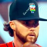 san-francisco-giants-pitcher-writes-bible-verse-on-pride-night-hat-as-drag-queen-leads-on-field-wedding-vows-(video)