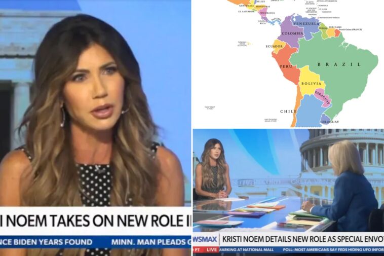kristi-noem-makes-embarrassing-geography-blunder-after-remerging-on-tv-to-talk-about-her-new-job