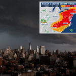 nyc-and-the-northeast-bracing-for-thunder-storms,-severe-weather-to-close-the-weekend