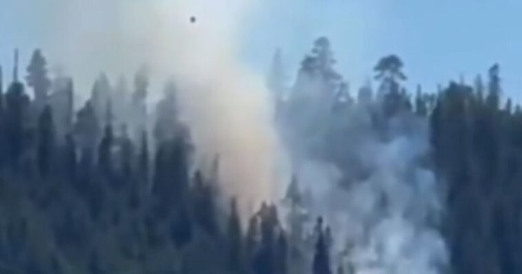 marine-corps-fighter-jet-crashes-in-washington-state,-sparks-pine-tree-wildfire,-pilot-ejects-safely-and-survives-(videos)