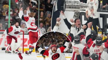 hurricanes’-relentless-defense-shuts-out-golden-knights-to-capture-first-stanley-cup-title-in-20-years