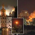 russian-attack-sets-fire-to-centuries-old-religious-site-in-kyiv-and-kills-5-in-kharkiv