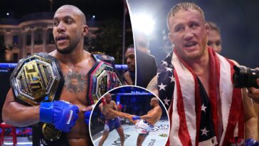 justin-gaethje-and-ciryl-gane-take-home-belts-at-one-of-a-kind-ufc-freedom-250
