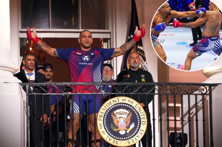 even-in-defeat,-alex-pereira’s-unicorn-status-secured-on-white-house-lawn