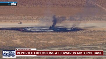 developing:-air-force-b-52-bomber-crashes-shortly-after-takeoff-at-edwards-air-force-base-in-california
