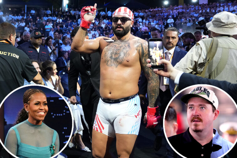 comedian-shane-gillis-slams-josh-hokit-for-crude-remark-about-michelle-obama-at-ufc-freedom-250:-‘i-didn’t-like-that-sh–‘