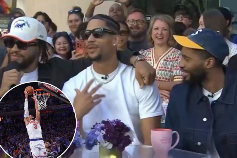 jalen-brunson-mocks-josh-hart-over-missed-layup-that-nearly-doomed-knicks