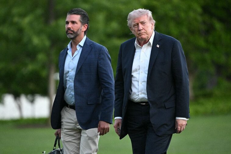 house-divided:-don-jr.-praises-governor-hopeful-running-against-trump’s-pick