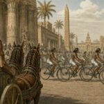scholars-discover-lost-plague-of-cyclists-blocking-pharaoh’s-morning-commute