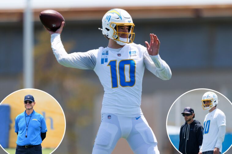 jim-harbaugh-explains-justin-herbert’s-unusual-offseason-workload-management