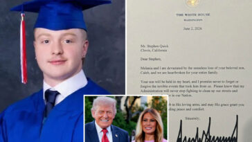 president-trump-and-melania-weigh-in-on-case-of-california-high-schooler-gunned-down-outside-mcdonald’s