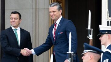 ecuador’s-president-visits-pentagon-to-coordinate-operations-against-narco-terrorism