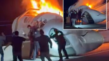 1-killed-after-plane-crashes-on-texas-highway,-crews-rush-to-rescue-people