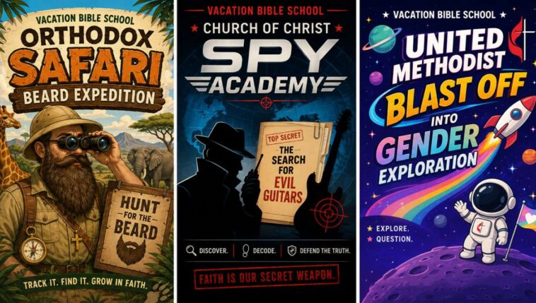 babylon-bee-guide:-the-most-popular-vbs-theme-for-each-denomination