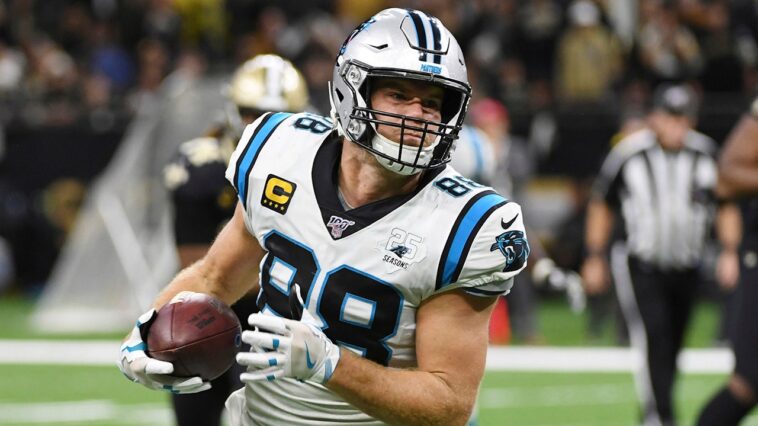 greg-olsen-says-tight-ends’-‘blue-collar’-roots-make-them-the-right-group-for-annual-training-event